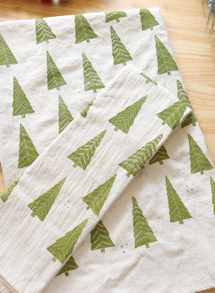 High Fiber Holiday Kitchen Towel