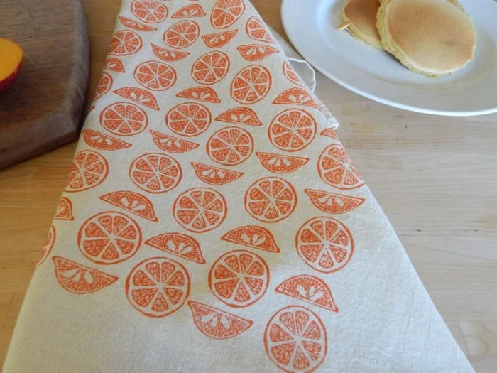 Citrus - Orange on Natural