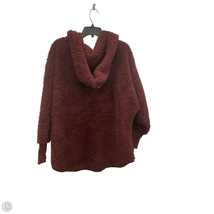 Jacket Faux Fur & Sherpa By Cme In Brown, Size: Osfm