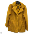 Jacket Faux Fur & Sherpa By Stoosh In Yellow, Size: M