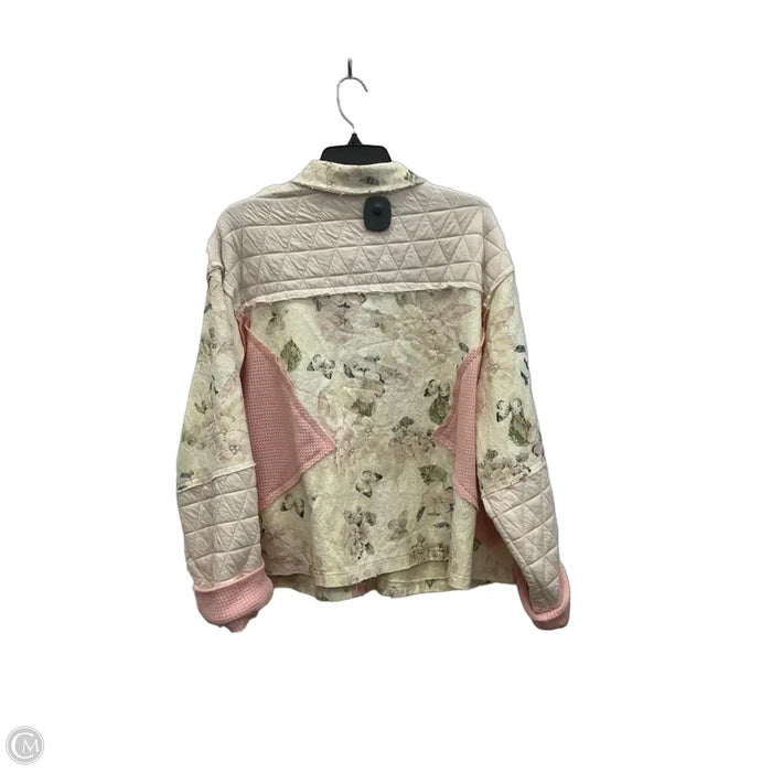 Jacket Other By Pol In Floral Print, Size: L
