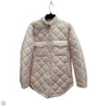 Jacket Puffer & Quilted By Karen Kane In Pink, Size: M