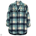 Jacket Shirt By Old Navy In Plaid Pattern, Size: Xs