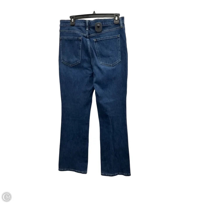 Jeans Boot Cut By Banana Republic In Blue Denim, Size: 10l