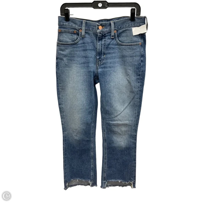 Jeans Boot Cut By J. Crew In Blue Denim, Size: 4