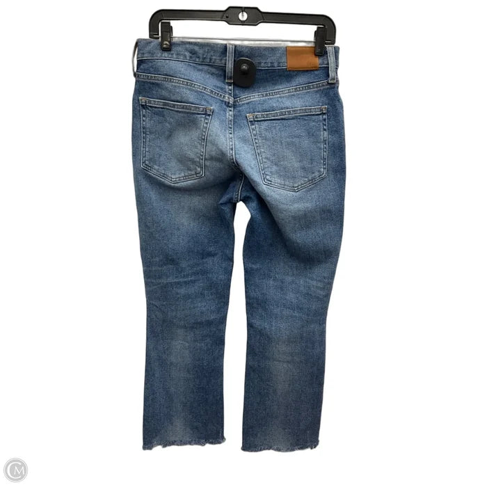 Jeans Boot Cut By J. Crew In Blue Denim, Size: 4