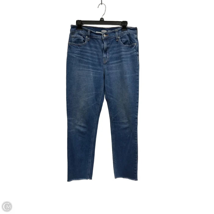 Jeans Boyfriend By Old Navy In Blue Denim, Size: 8