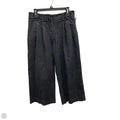 Jeans Cropped By Dkny In Black Denim, Size: 8