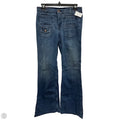 Jeans Flared By 7 For All Mankind In Blue Denim, Size: 4