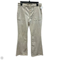 Jeans Flared By Liverpool In White Denim, Size: 10