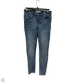 Jeans Skinny By Free People In Blue Denim, Size: 4