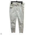 Jeans Skinny By Madewell In White Denim, Size: 6