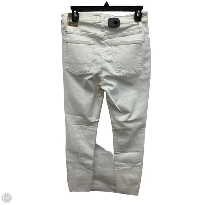 Jeans Skinny By Madewell In White Denim, Size: 6
