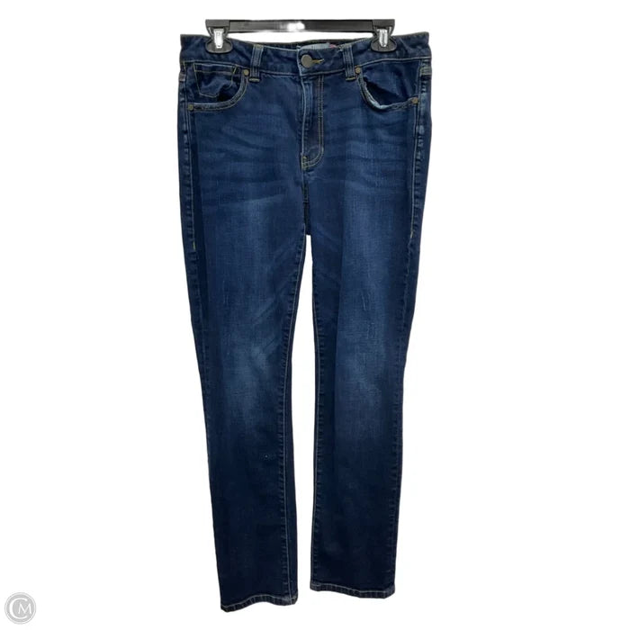 Jeans Straight By Cabi In Blue, Size: 8