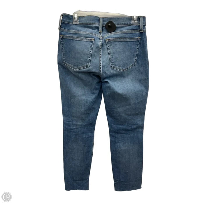 Jeans Straight By J. Crew In Blue Denim, Size: 6
