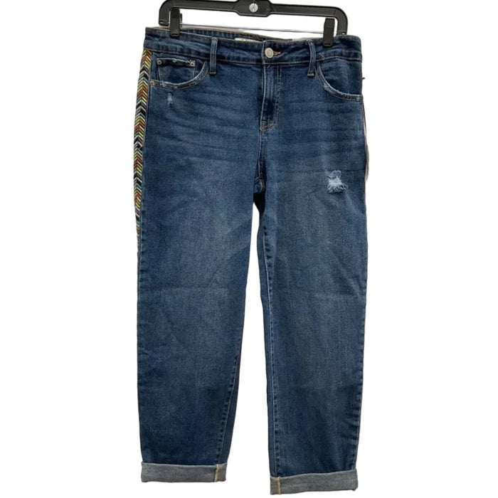 Jeans Straight By Knox Rose In Blue Denim, Size: 8