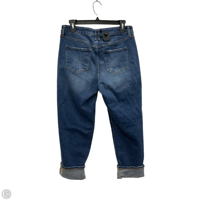 Jeans Straight By Knox Rose In Blue Denim, Size: 8