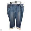 Jeans Straight By Lane Bryant In Blue Denim, Size: 22