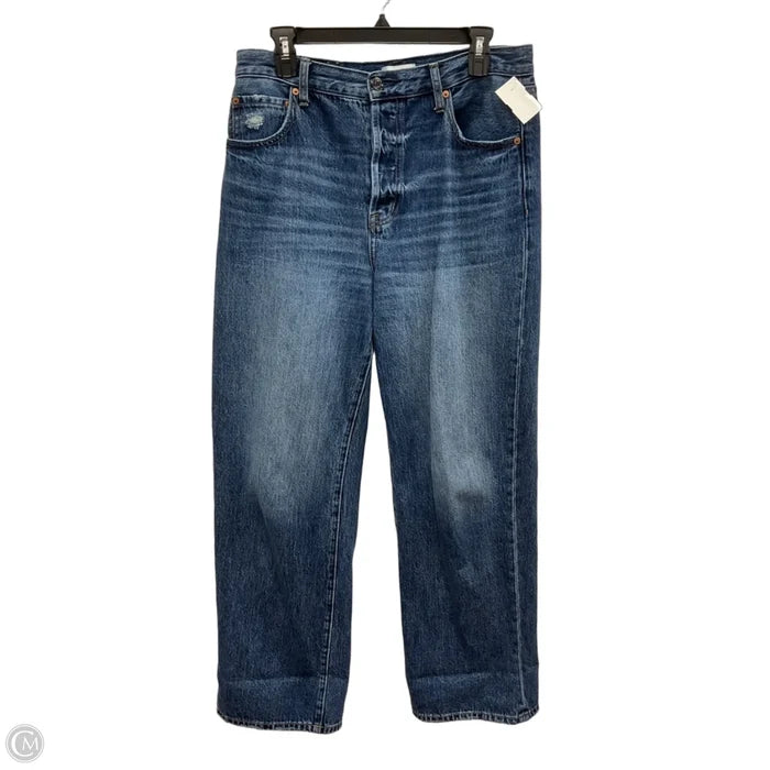 Jeans Straight By Pistola In Blue Denim, Size: 8