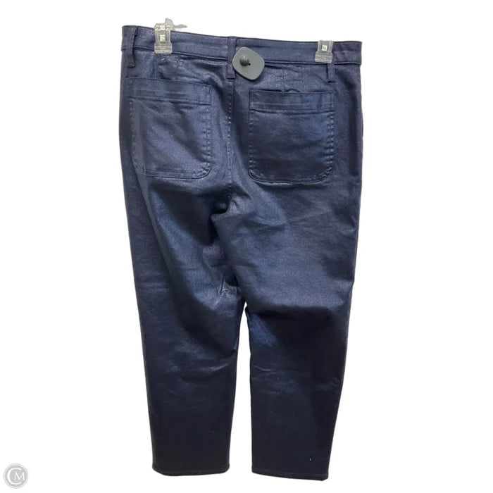 Jeans Straight By Talbots In Blue, Size: 10p