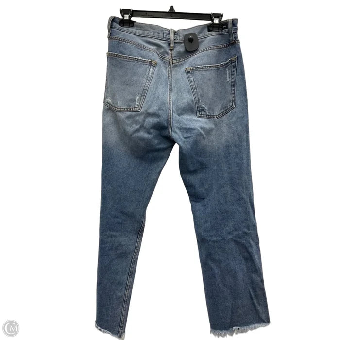Jeans Straight By Umgee In Blue Denim, Size: 8