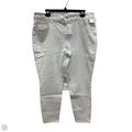 Jeans Straight By White House Black Market In White Denim, Size: 16