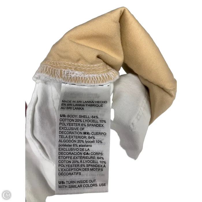 Jeans Straight By White House Black Market In White Denim, Size: 16