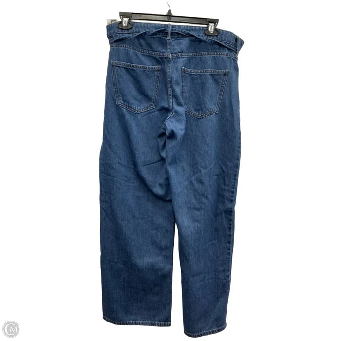 Jeans Wide Leg By Clothes Mentor In Blue Denim, Size: 10