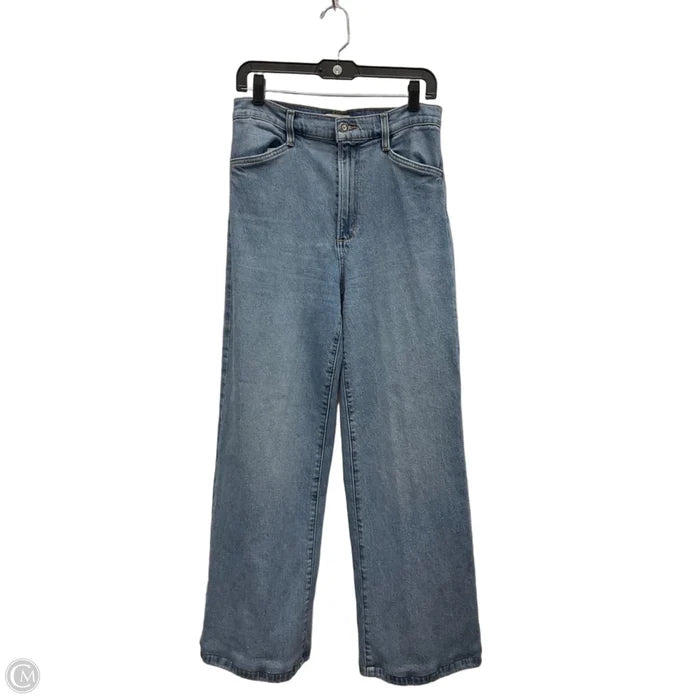 Jeans Wide Leg By Favorite Daughter In Blue Denim, Size: 2