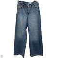 Jeans Wide Leg By Gap In Blue Denim, Size: 8