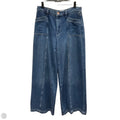 Jeans Wide Leg By Paige In Blue Denim, Size: 8