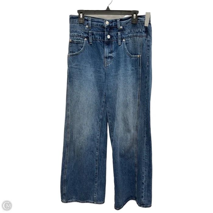 Jeans Wide Leg By Pistola In Blue Denim, Size: 8