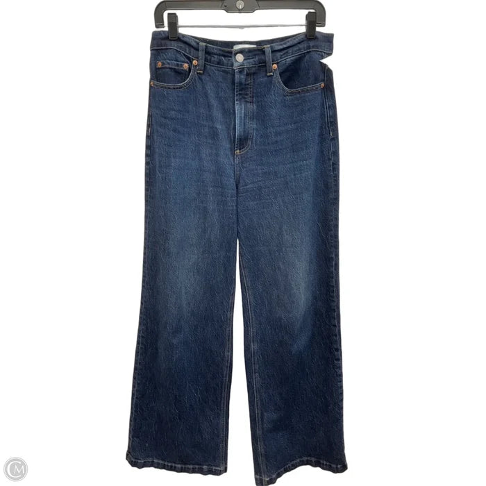 Jeans Wide Leg By Pistola In Blue Denim, Size: 8