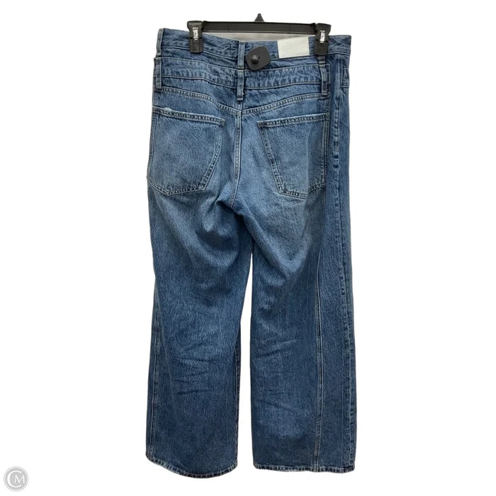 Jeans Wide Leg By Pistola In Blue Denim, Size: 8