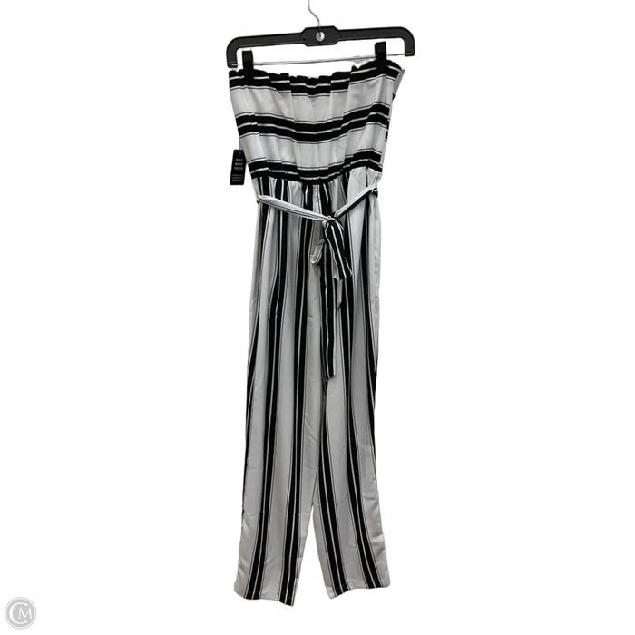 Jumpsuit By Express In Striped Pattern, Size: Xs