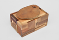 Large Box Mixed Wood with Slab Lid - 626-07