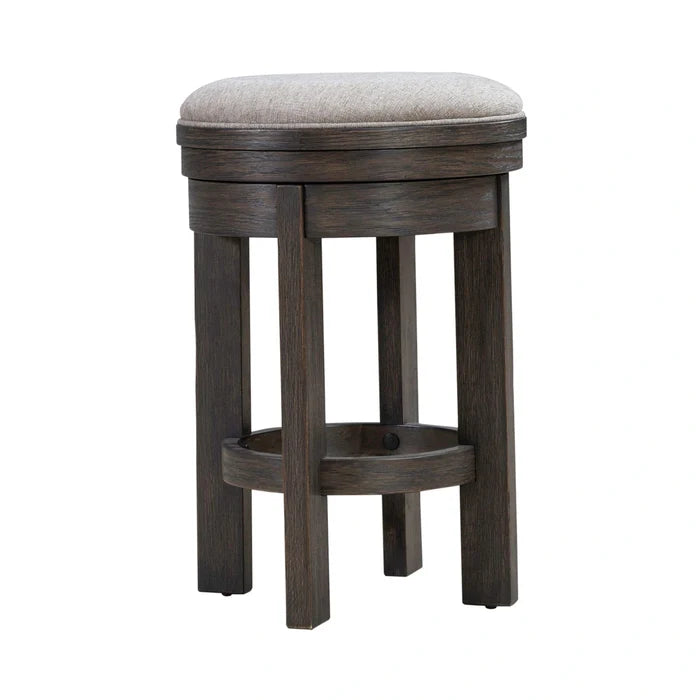 Lennox Hill Uph Swivel Console Stool image