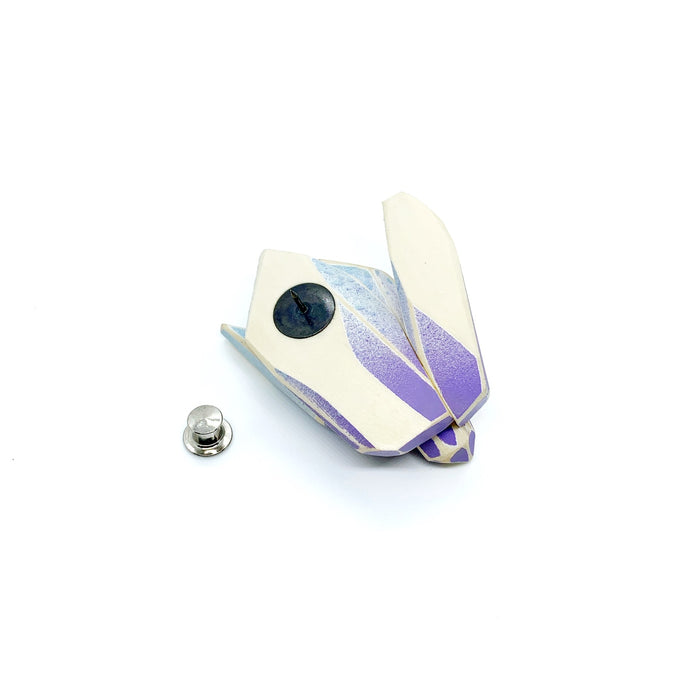 Light Blue Tanzanite Cluster Brooch