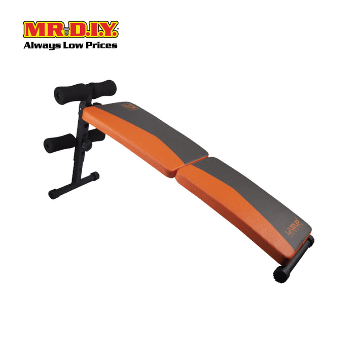 LIVEUP Sports Adjustable Reverse Sit Up Bench LS1209