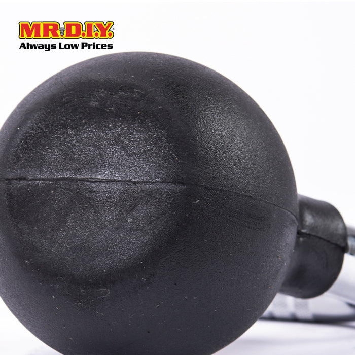 LIVEUP Sports Black Rubber Kettlebell (4KG) LS2044