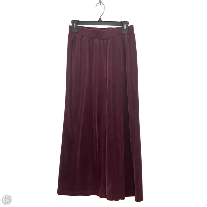 Lounge Set Pants By Cable And Gauge In Purple, Size: S
