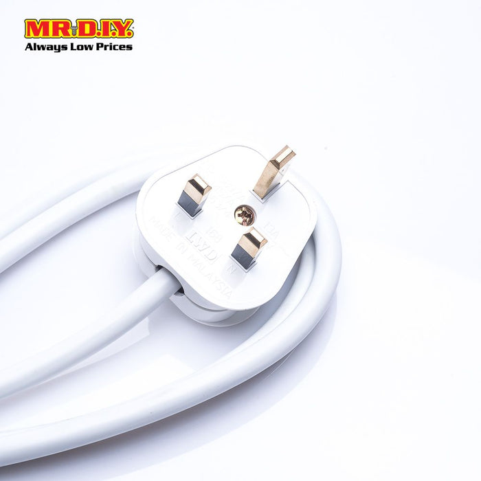 LWD 4-Gang Way Extension Trailing Socket (2m)
