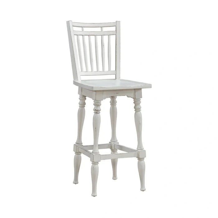 Magnolia Manor Spindle Back Swivel Bar Stool image