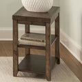Mitchell Chairside Table in Brown image