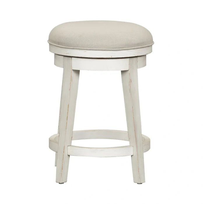Modern Farmhouse Console Swivel Stool image