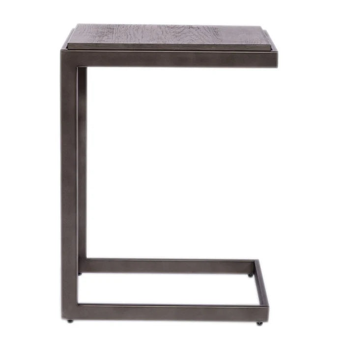 Modern View Laptop Table in Gray image