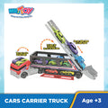 (MR. DIY) PONG RONG Transport Cars Carrier Truck Toys Set (9 pcs)