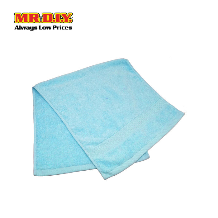(MR.DIY) Absorbent Premium Cotton Bath Towel (70cmx140cm) - Light Blue - Color Series