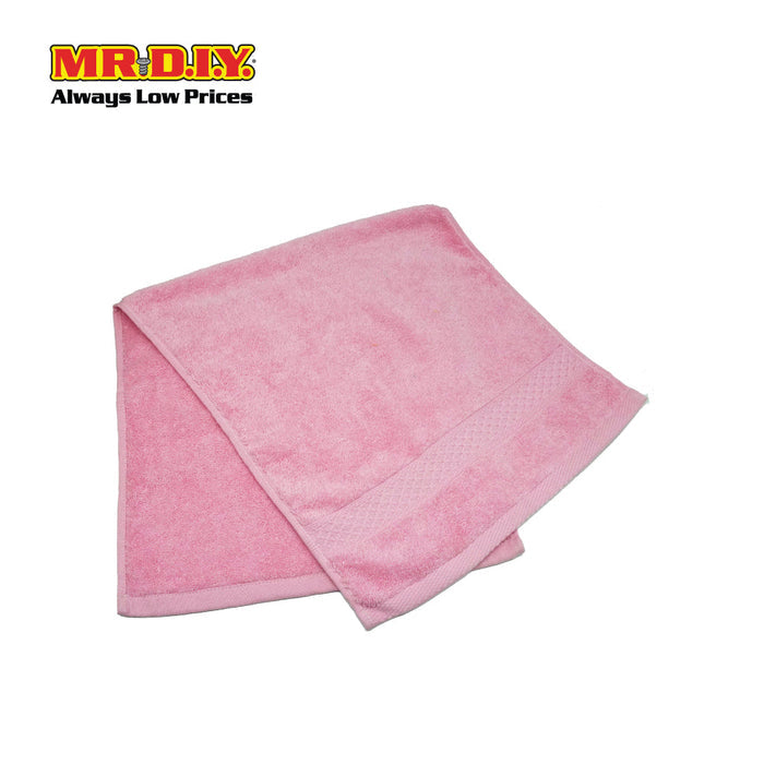 (MR.DIY) Absorbent Premium Cotton Bath Towel (70cmx140cm) - Light Pink - Color Series