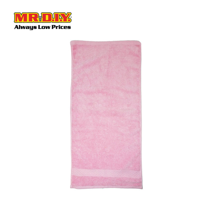 (MR.DIY) Absorbent Premium Cotton Bath Towel (70cmx140cm) - Light Pink - Color Series